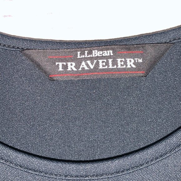 NWOT Gorgeous L.L. BEAN Long Black Dress - Picture 5 of 6